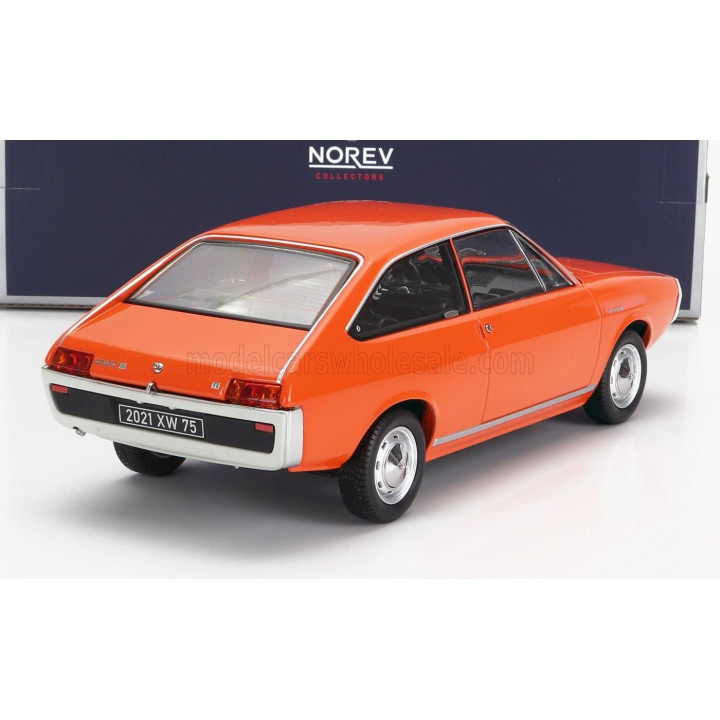 NOREV RENAULT R15 TL 1971 - ORANGE 1/18
