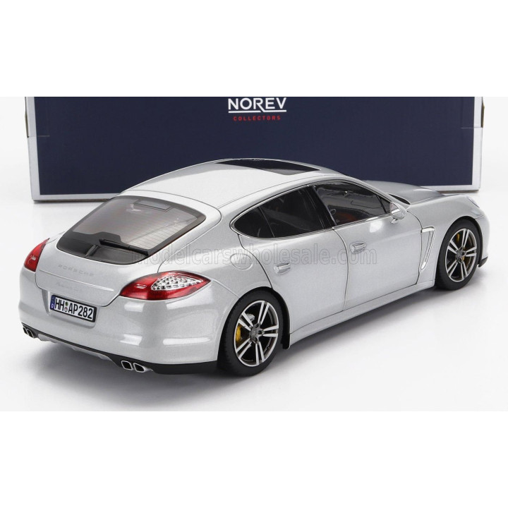 NOREV PORSCHE PANAMERA TURBO 2009 - SILVER 1/18
