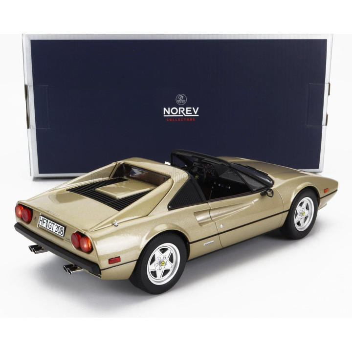 NOREV FERRARI 308 GTS 1982 - GOLD MET 1/18