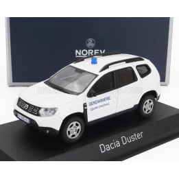 NOREV DACIA DUSTER POLICE EQUIPE CYNOPHILE 2020 - WHITE 1/43