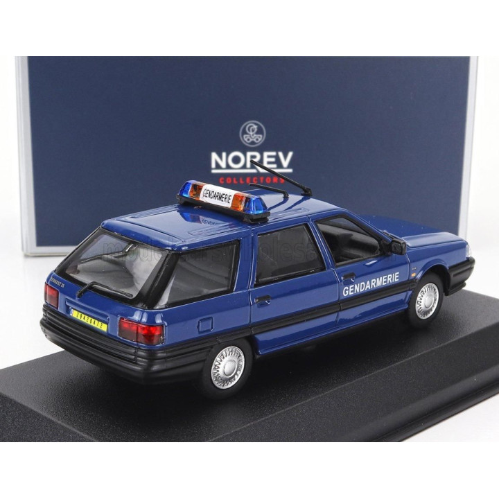 NOREV RENAULT R21 NEVADA SW STATION WAGON GENDARMERIE 1994 - BLUE 1/43