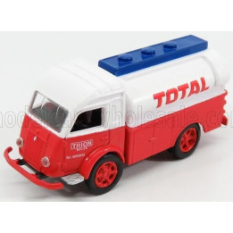 NOREV RENAULT GALION TANKER TRUCK FUEL TOTAL 1963 - RED WHITE BLUE 1/87