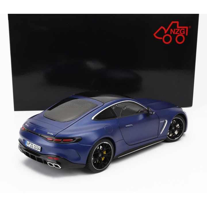 NZG MERCEDES BENZ AMG GT63 COUPE 2023 - SPECTRAL BLUE 1/18