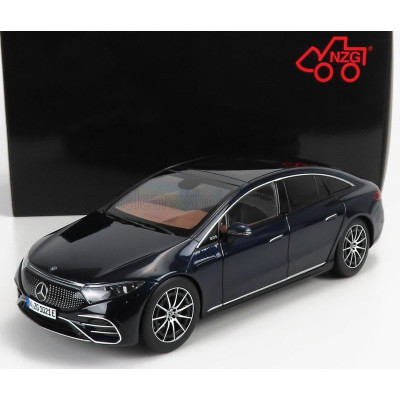 NZG MERCEDES BENZ EQS AMG LINE (V297) 2022 - NAUTIK BLUE 1/18