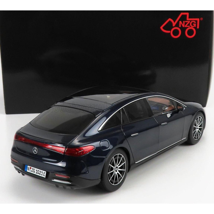 NZG MERCEDES BENZ EQS AMG LINE (V297) 2022 - NAUTIK BLUE 1/18