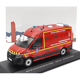 ODEON MAN TGE L2H2 GIFA VSAV SDIS 88 VOSGES VEHICULE DE SECOURS ET D'ASSISTANCE AUX VICTIMES SAPEURS POMPIERS 2020 - RED YELLOW 