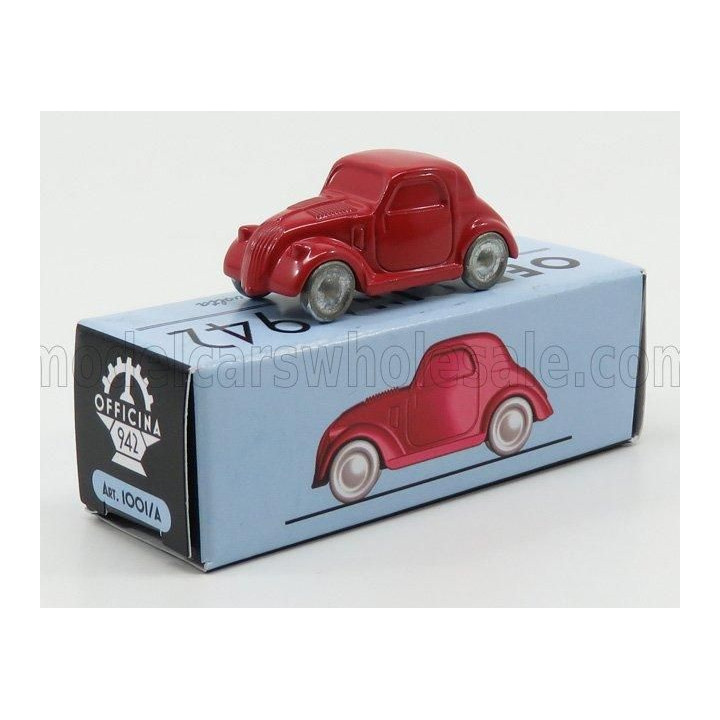 OFFICINA 942 FIAT 500B TOPOLINO - RED 1/76