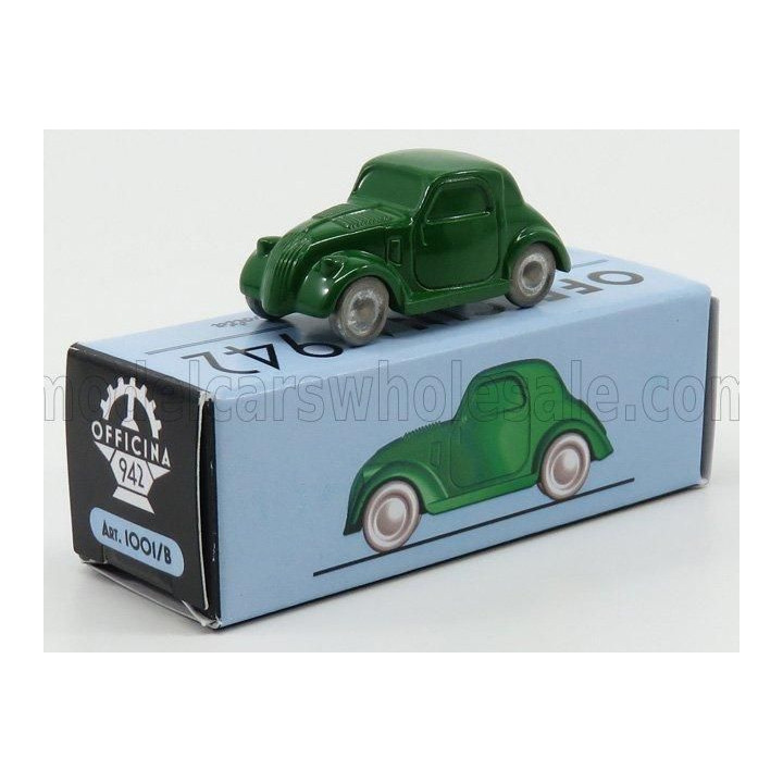 OFFICINA 942 FIAT 500B TOPOLINO - GREEN 1/76