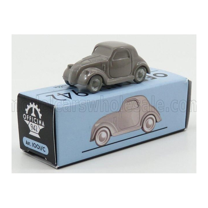 OFFICINA 942 FIAT 500B TOPOLINO - LIGHT GREY 1/76
