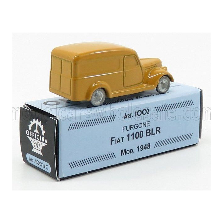 OFFICINA 942 FIAT 1100 BLR VAN - OCHRA 1/76