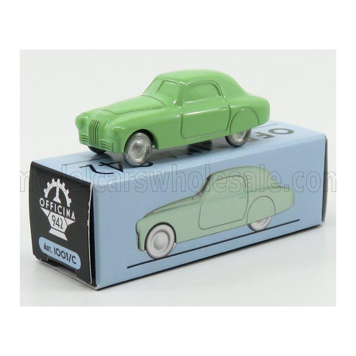 OFFICINA 942 FIAT 1100S MILLE MIGLIA - LIGHT GREEN 1/76