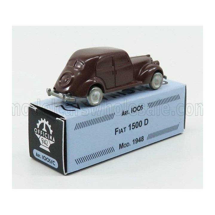 OFFICINA 942 FIAT 1500D 1948 - BROWN 1/76