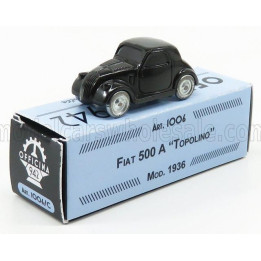 OFFICINA 942 FIAT 500A TOPOLINO 1936 - BLACK 1/76