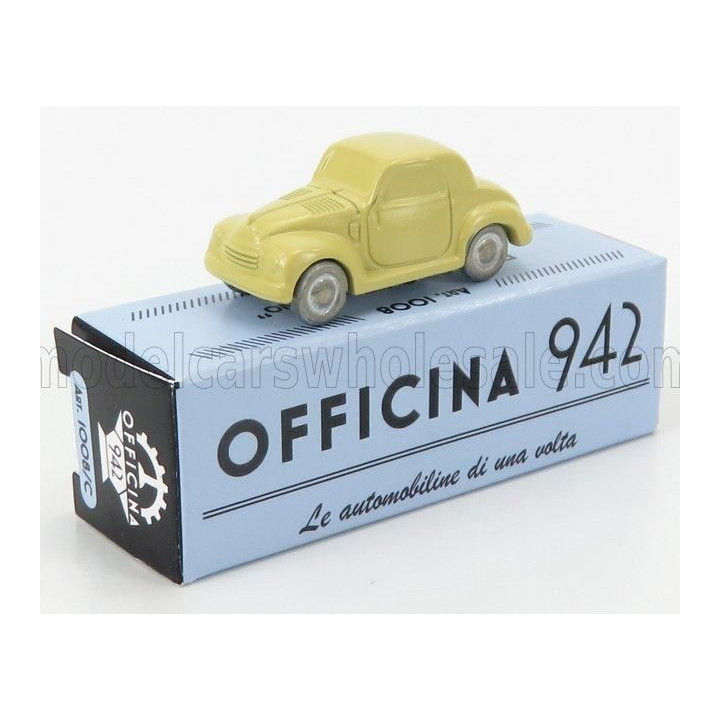 OFFICINA 942 FIAT 500C TOPOLINO 1949 - CREAM 1/76