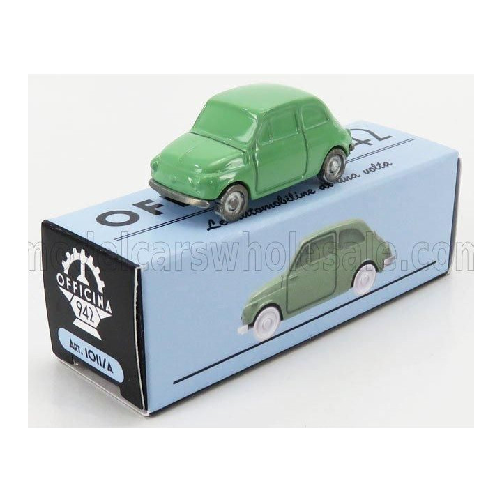 OFFICINA 942 FIAT NUOVA 500 1957 - GREEN 1/76