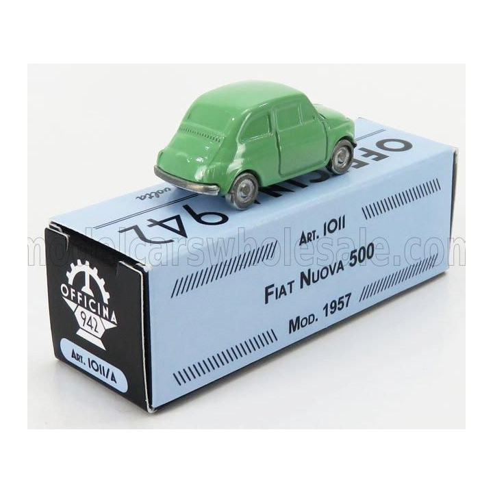 OFFICINA 942 FIAT NUOVA 500 1957 - GREEN 1/76