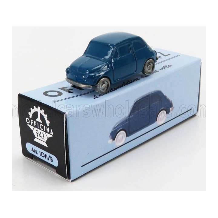 OFFICINA 942 FIAT NUOVA 500 1957 - BLUE 1/76