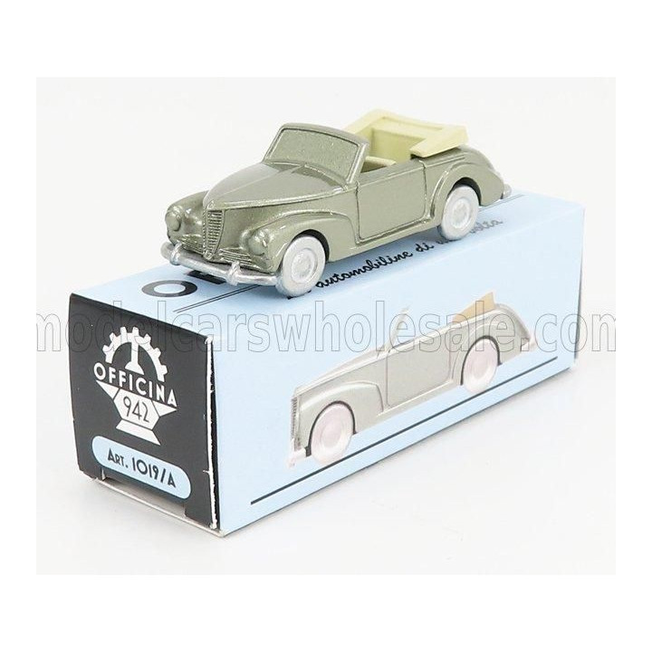 OFFICINA 942 FIAT 1100B CABRIOLET 1948 - GREEN MET 1/76
