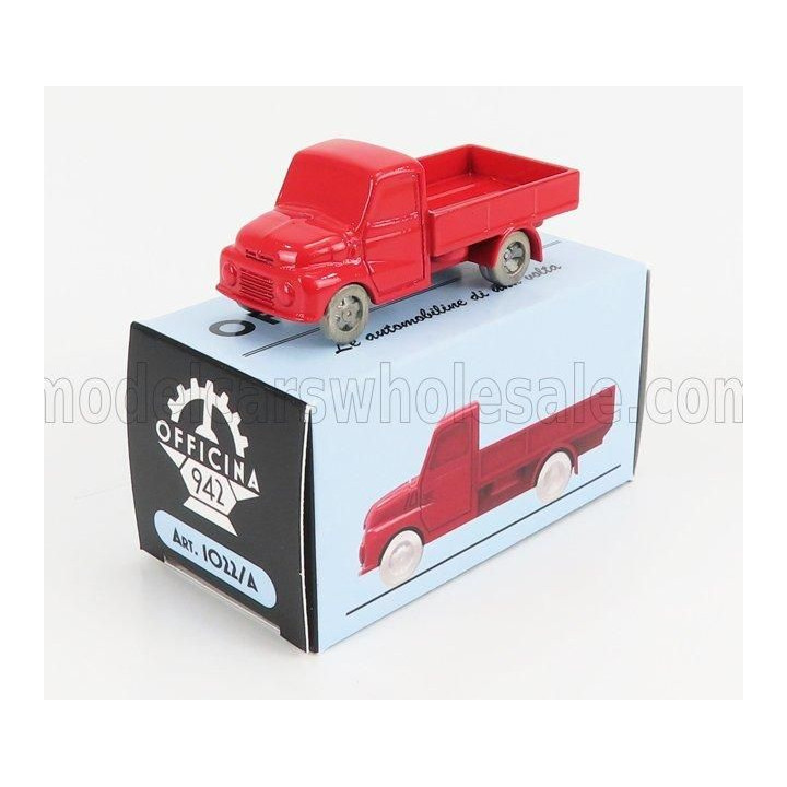 OFFICINA 942 FIAT 615 AUTOCARRO - TRUCK - 1952 - RED 1/76