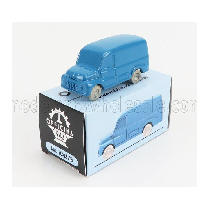 OFFICINA 942 FIAT 615 FURGONE - VAN - 1953 - BLUE 1/76