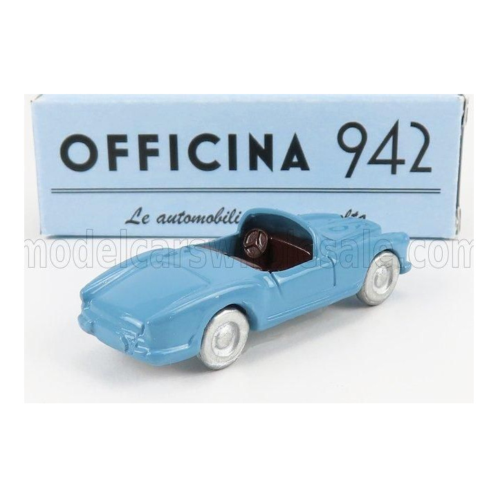 OFFICINA 942 LANCIA AURELIA GT SPIDER OPEN 1955 - LIGHT BLUE 1/76