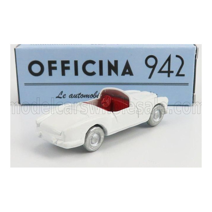 OFFICINA 942 LANCIA AURELIA GT SPIDER OPEN 1955 - WHITE 1/76