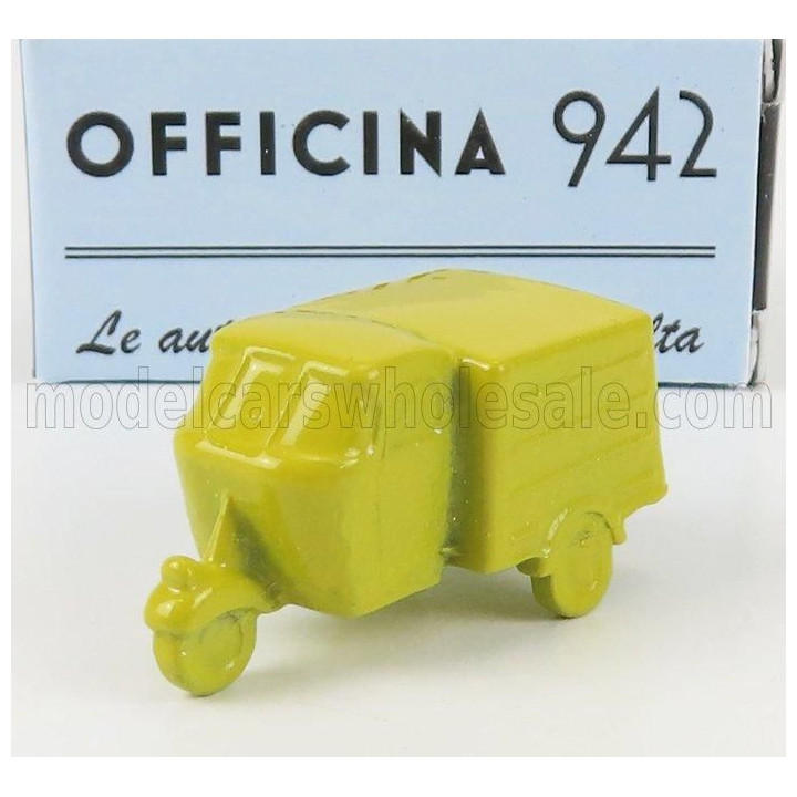 OFFICINA 942 PIAGGIO APE 150C 1956 - YELLOW 1/76