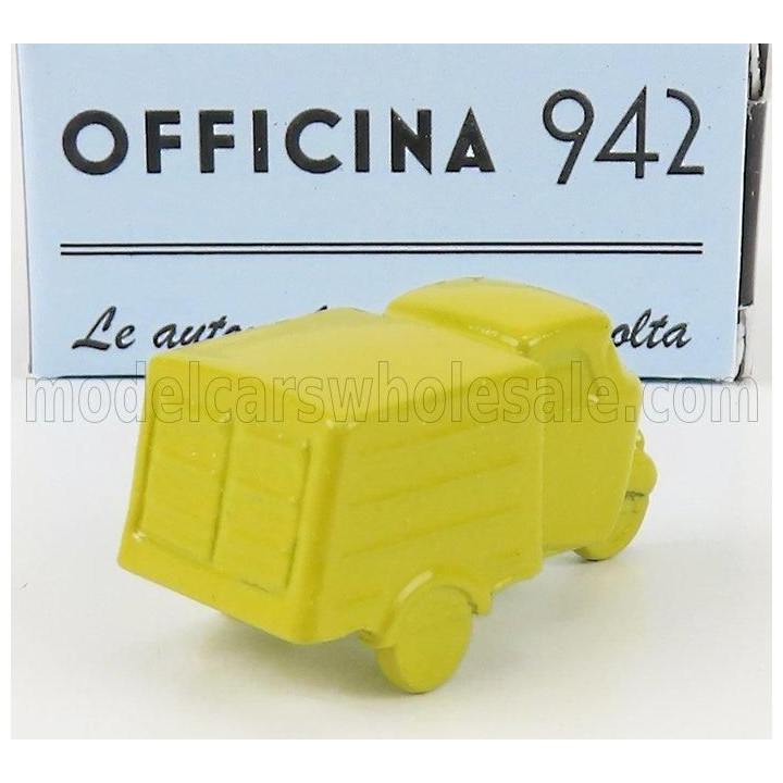 OFFICINA 942 PIAGGIO APE 150C 1956 - YELLOW 1/76