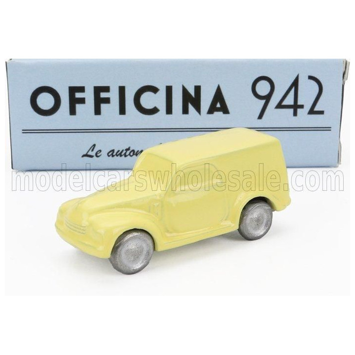 OFFICINA 942 FIAT 500C VAN FURGONCINO 1949 - YELLOW 1/76