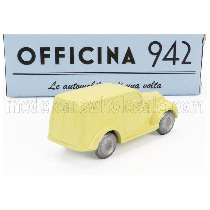 OFFICINA 942 FIAT 500C VAN FURGONCINO 1949 - YELLOW 1/76