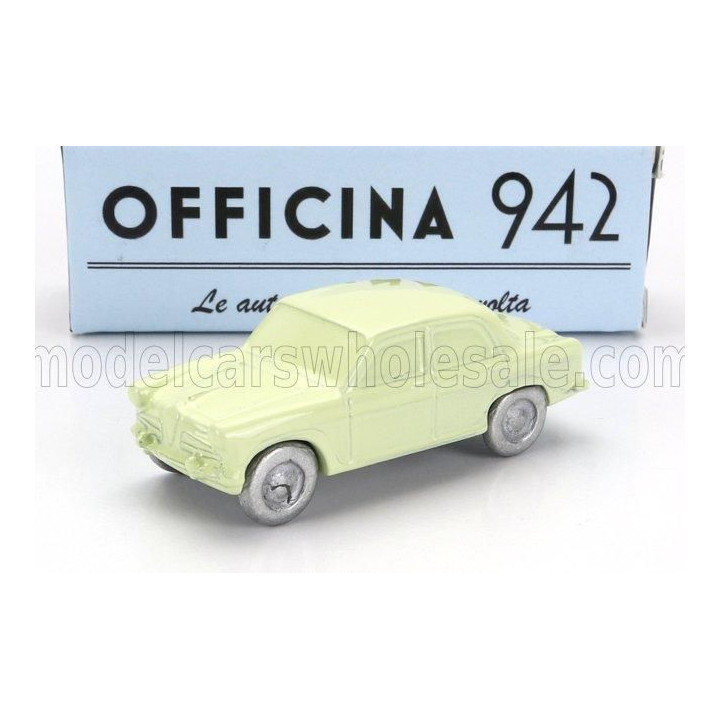 OFFICINA 942 ALFA ROMEO GIULIETTA 1955 - YELLOW 1/76