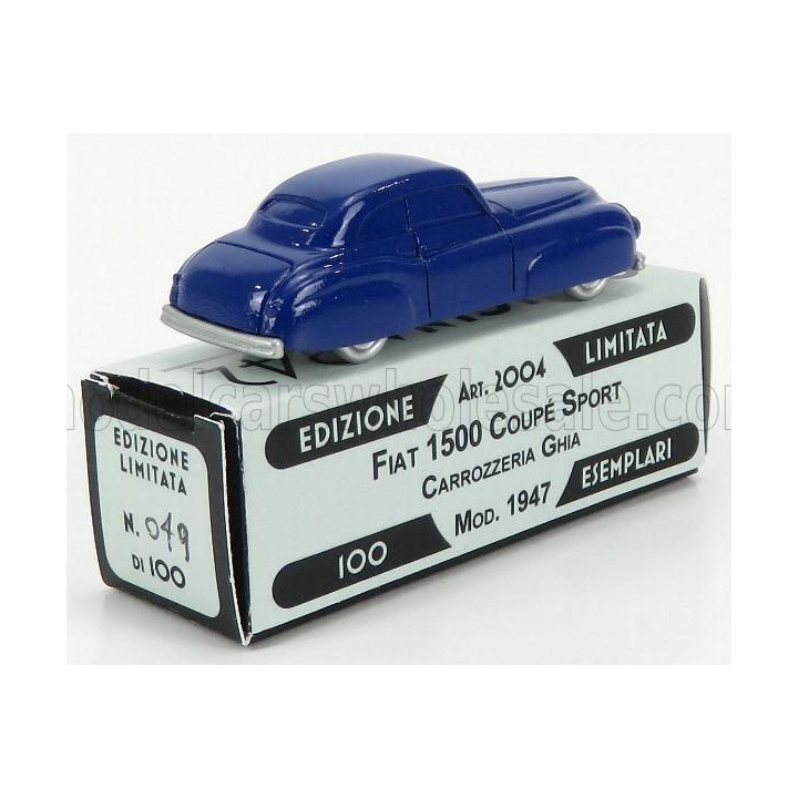 OFFICINA 942 FIAT 1500 GHIA COUPE GRAN SPORT 1947 - BLUE 1/76