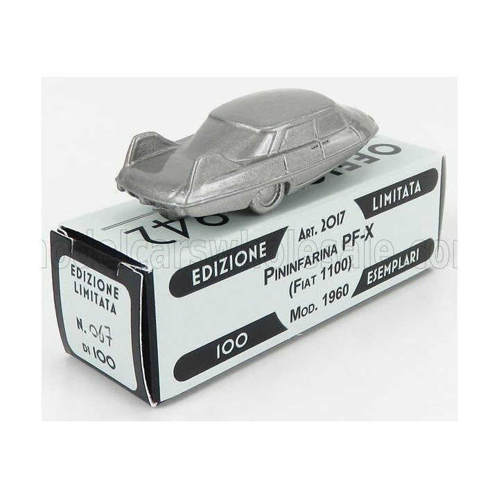 OFFICINA 942 FIAT 1100/103 PF-X PININFARINA 1960 - GREY 1/76
