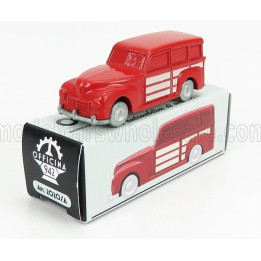OFFICINA 942 FIAT 1100 BL GIARDINETTA METALLICA CARROZZERIA MONTEROSA 1958 - RED IVORY 1/76