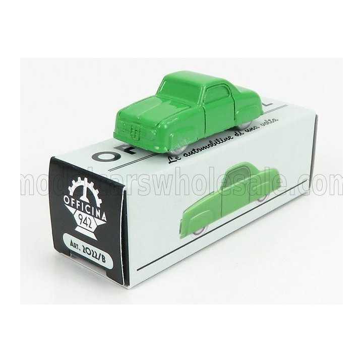 OFFICINA 942 FIAT 500 BERLINETTA CARROZZERIA VIGNALE 1947 - GREEN 1/76