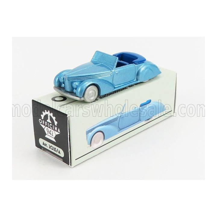 OFFICINA 942 FIAT 1500 CABRIOLET CARROZZERIA VIOTTI 1940 - LIGHT BLUE 1/76