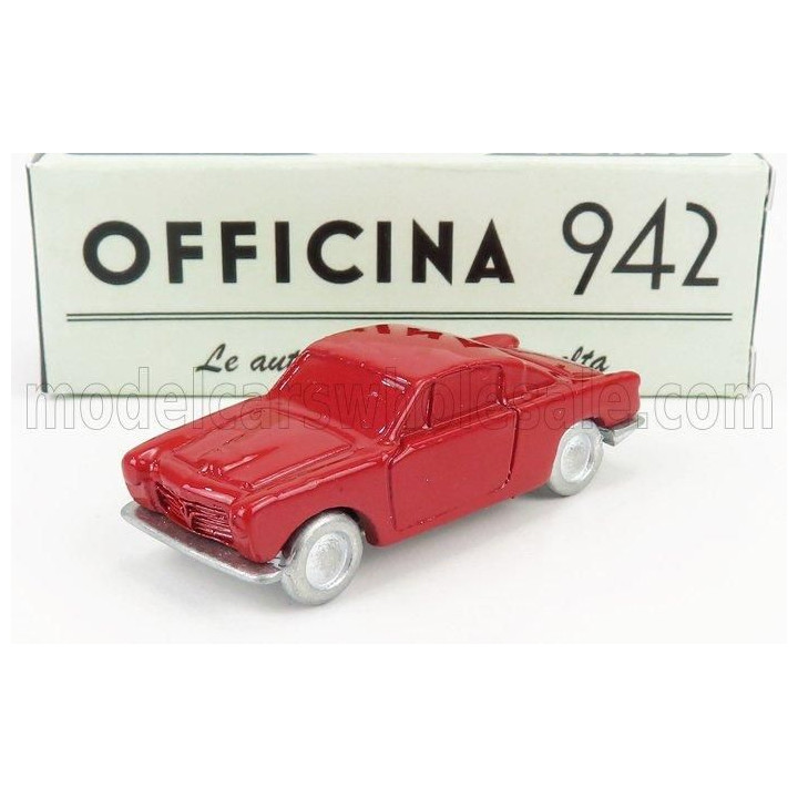 OFFICINA 942 FIAT 1100 TV COUPE PININFARINA 1955 - RED MET 1/76