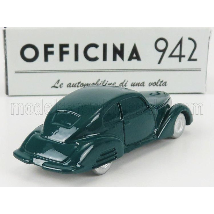 OFFICINA 942 FIAT 1500 BERLINETTA SUPERLEGGERA TOURING 1939 - GREEN 1/76