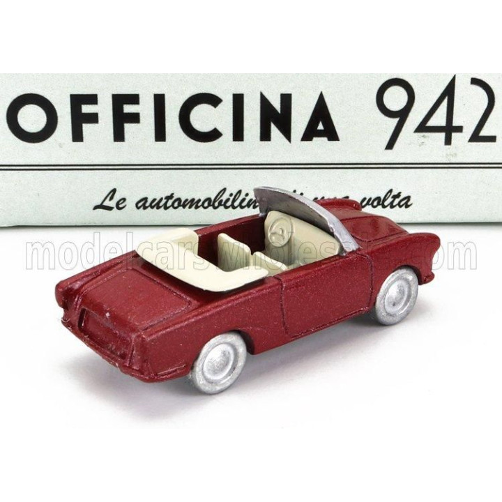 OFFICINA 942 SIATA AMICA 56 SPIDER (BASE FIAT 600) 1956 - RED 1/76