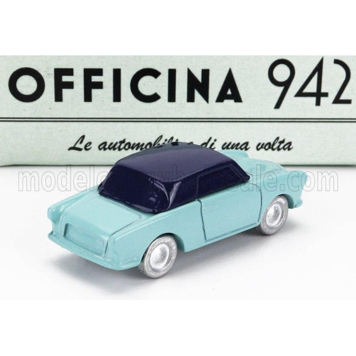 OFFICINA 942 SIATA AMICA 57 COUPE (BASE FIAT 600) 1957 - 2 TONE BLUE 1/76