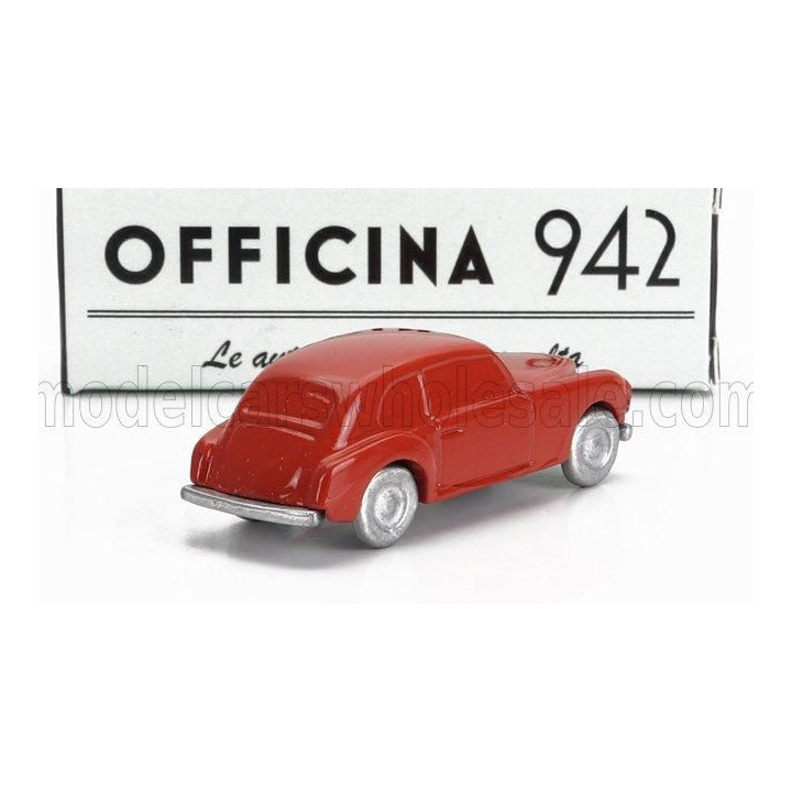 OFFICINA 942 FIAT 1100B BERLINA CARROZZERIA VIGNALE 1948 - RED 1/76
