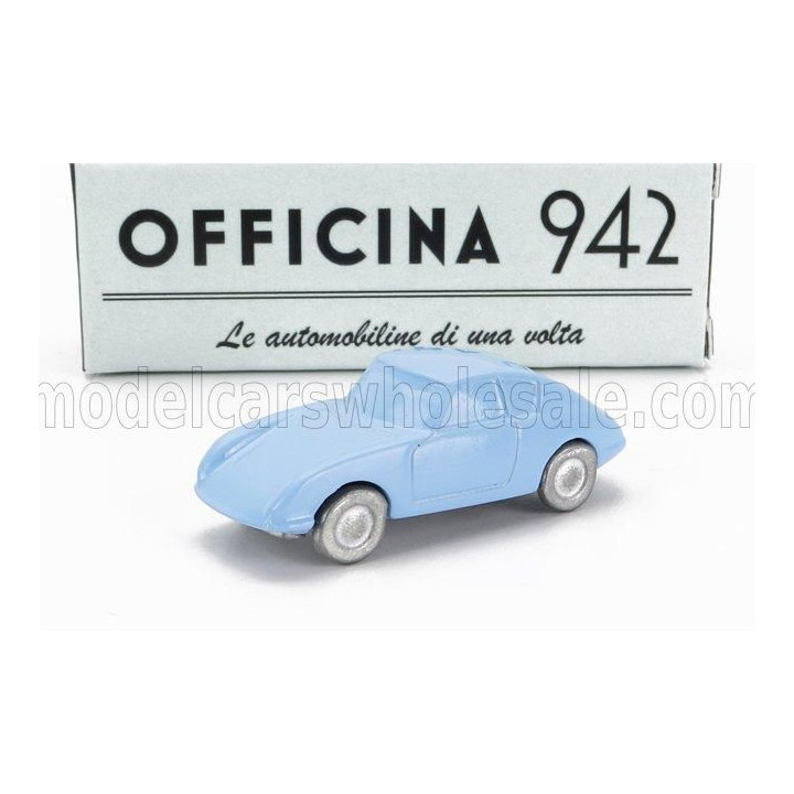 OFFICINA 942 FIAT 500 COUPE SPECIALE PININFARINA 1957 - LIGHT BLUE 1/76