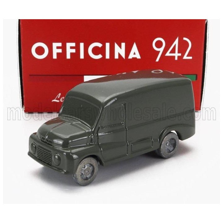 OFFICINA 942 FIAT 615N VAN ASSISTENZA TEAM SCUDERIA MASERATI 1952 1/76