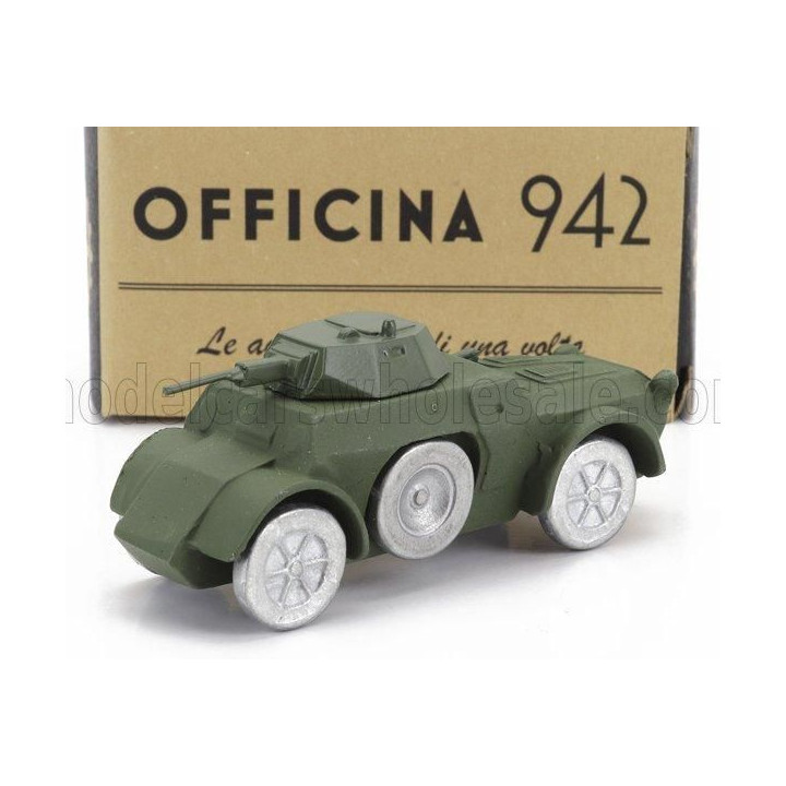OFFICINA 942 FIAT ANSALDO TANK AB43 AUTOBLINDO 1943 - MILITARY GREEN 1/76