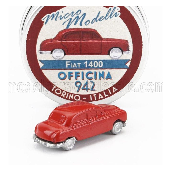OFFICINA 942 FIAT 1400 1950 - RED 1/160