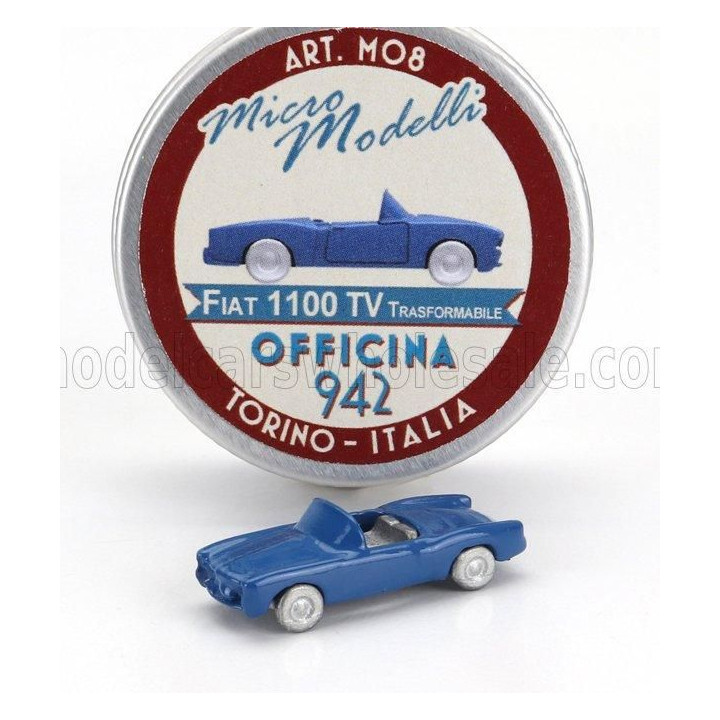 OFFICINA 942 FIAT 1100/103 TRASFORMABILE CABRIOLET OPEN 1953 - BLUE 1/160