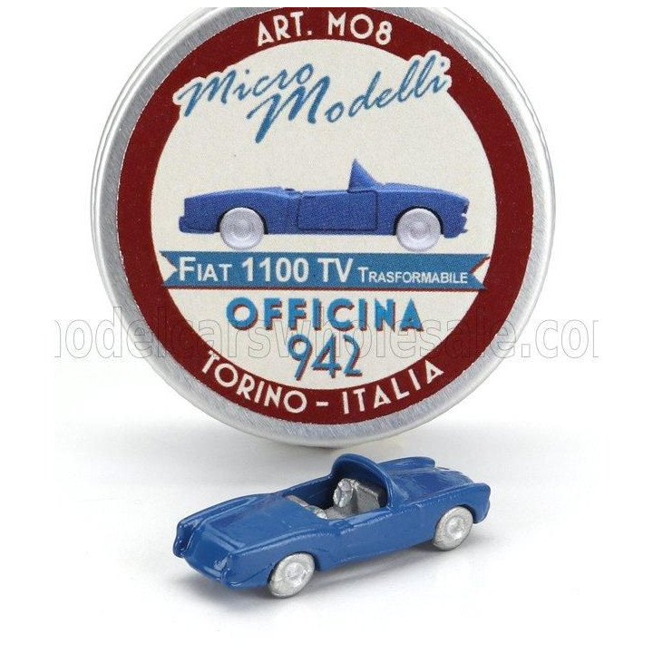 OFFICINA 942 FIAT 1100/103 TRASFORMABILE CABRIOLET OPEN 1953 - BLUE 1/160
