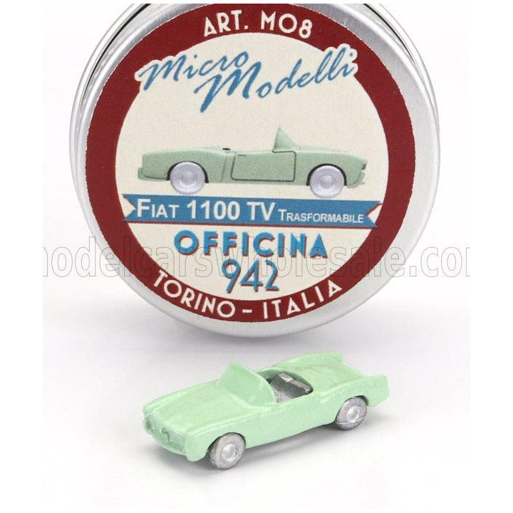 OFFICINA 942 FIAT 1100/103 TRASFORMABILE CABRIOLET OPEN 1953 - GREEN 1/160