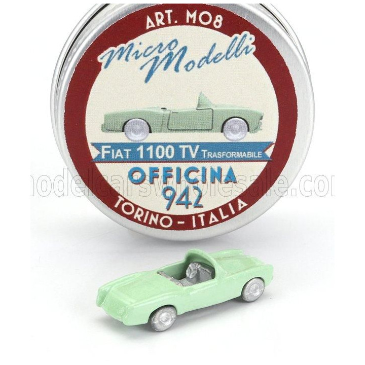 OFFICINA 942 FIAT 1100/103 TRASFORMABILE CABRIOLET OPEN 1953 - GREEN 1/160