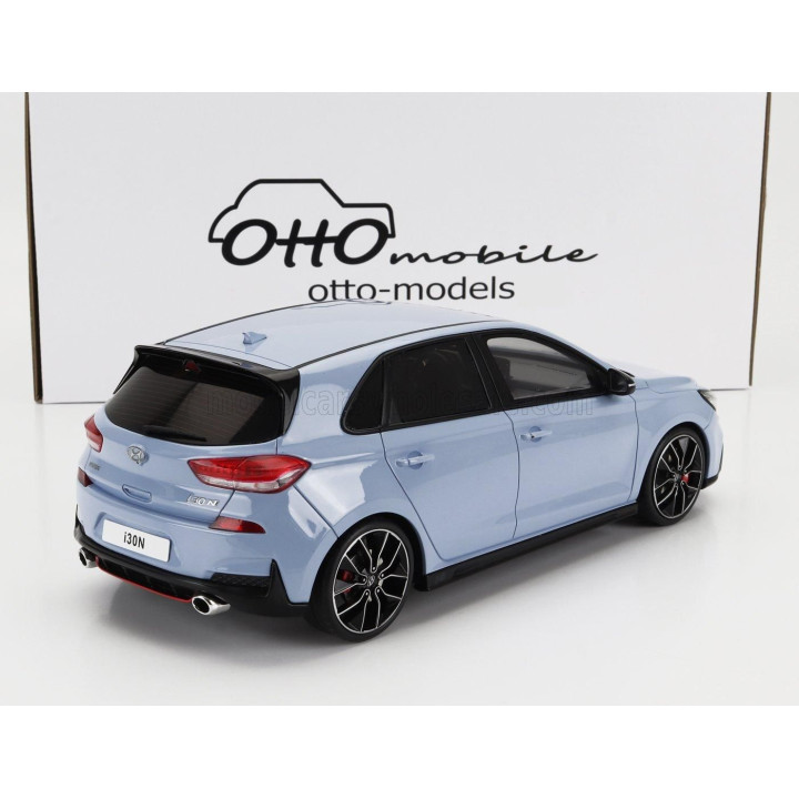 OTTO MOBILE HYUNDAI i30N 2022 - LIGHT BLUE 1/18